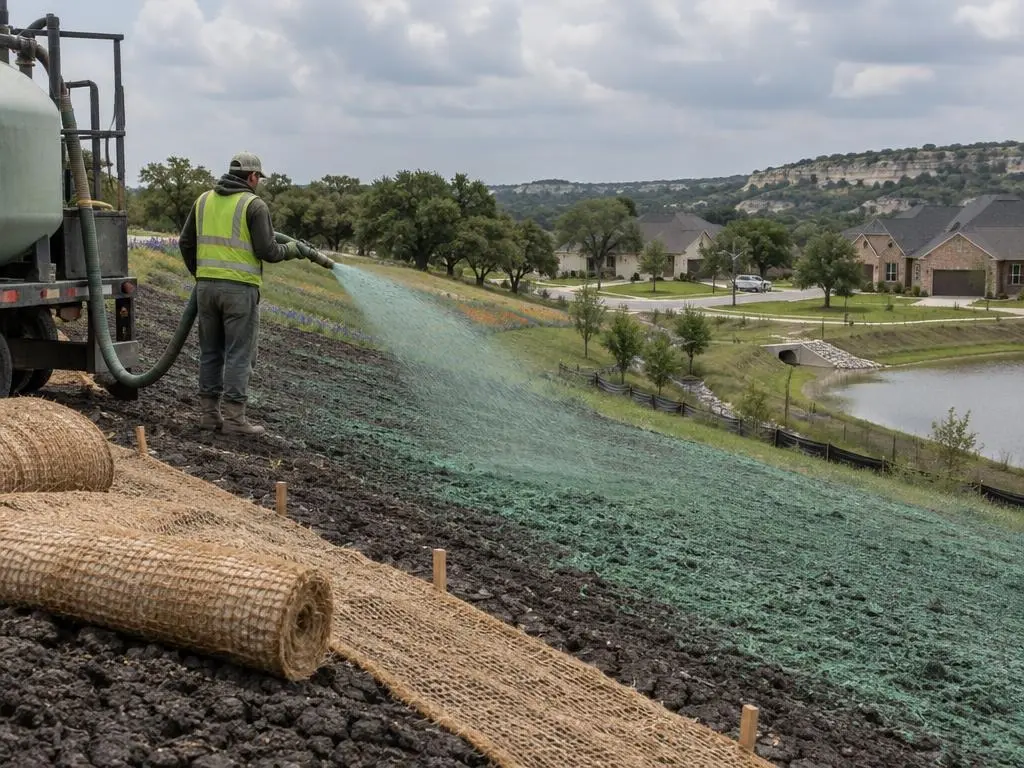 Erosion Control & Hydromulch in Dallas, TX